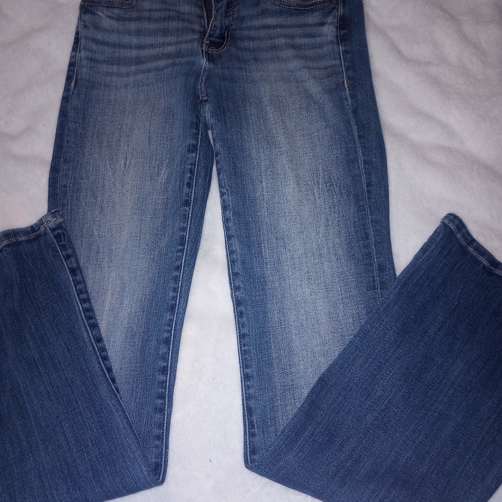 Buckle Blue Flare Women's Jeans